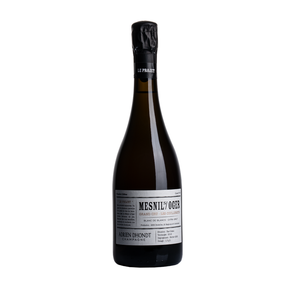 CHAMPAGNE ADRIEN DHONDT Les Coullemets Le Mesnil sur Oger Grand Cru Blanc de Blancs Extra Brut (2018)