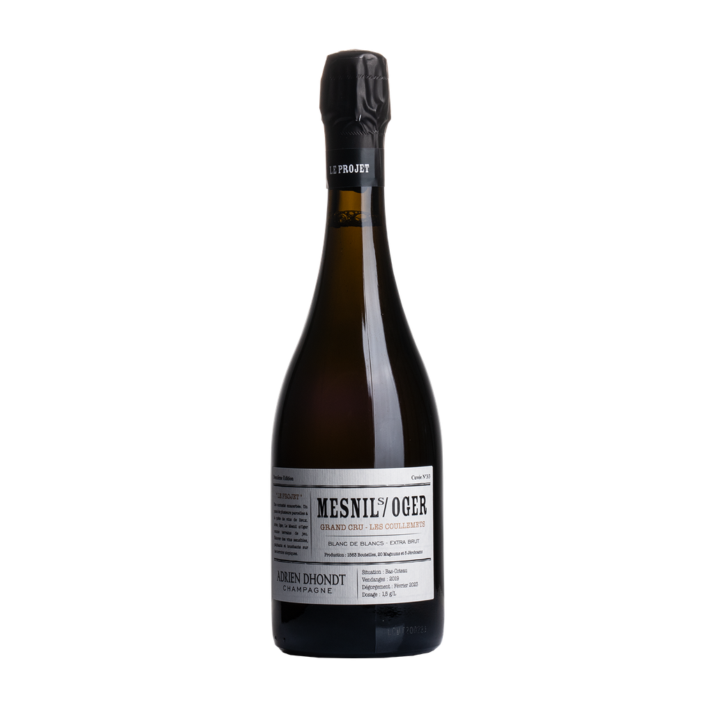 CHAMPAGNE ADRIEN DHONDT Les Coullemets Le Mesnil sur Oger Grand Cru Blanc de Blancs Extra Brut