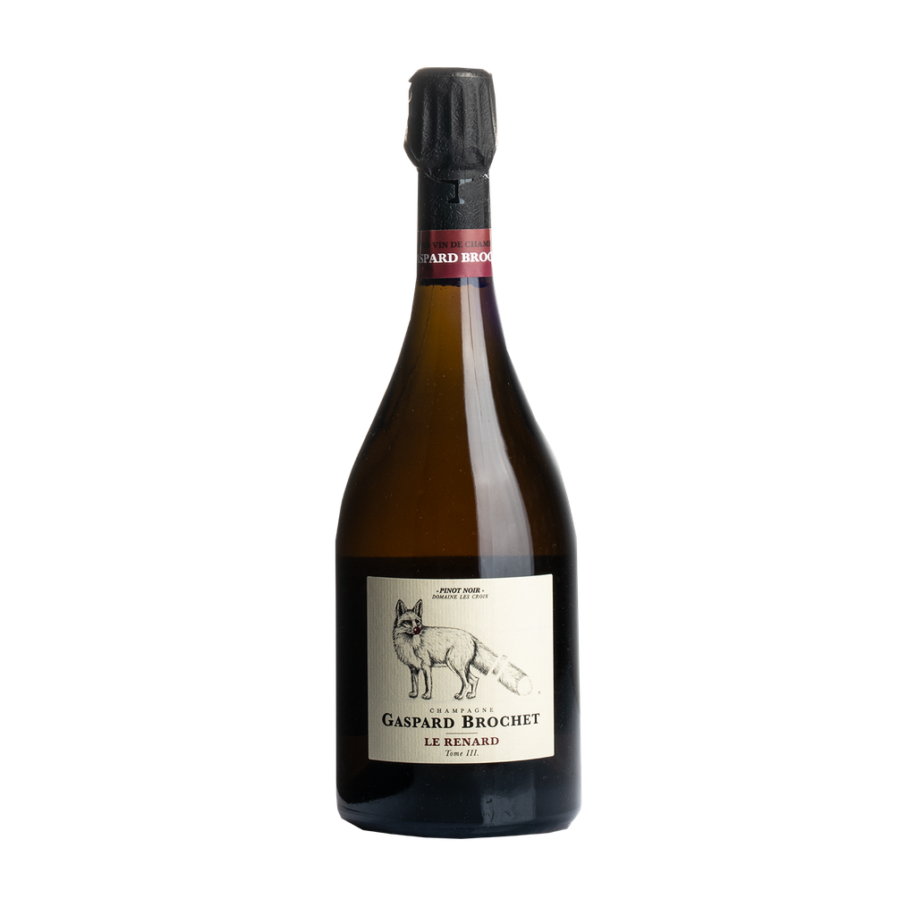 CHAMPAGNE GASPARD BROCHET Le Renard Tome III Brut Nature Blanc de Noirs