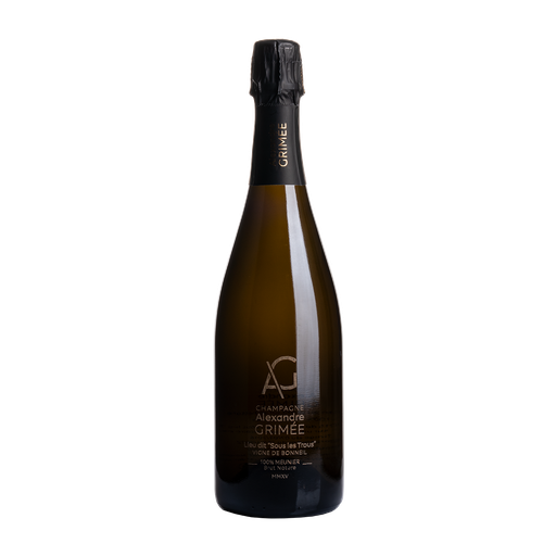 [B2340] CHAMPAGNE ALEXANDRE GRIMÉE Blanc de Noirs Sous Les Trous Brut Nature