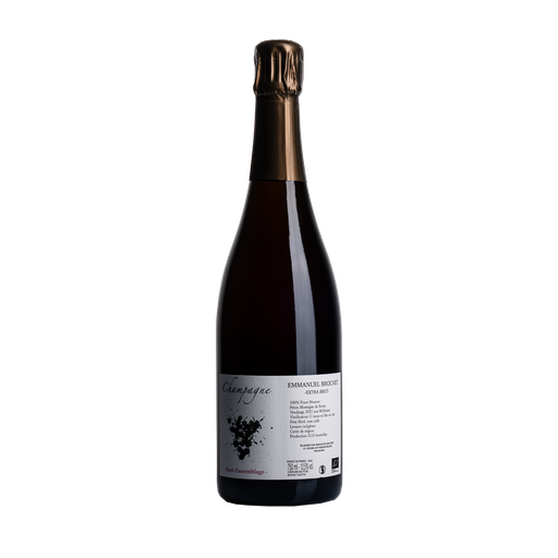 [B2493] CHAMPAGNE EMMANUEL BROCHET Rosé d'Assemblage Extra Brut
