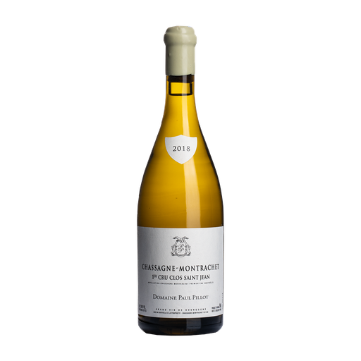 [B2957] PAUL PILLOT Chassagne-Montrachet 1er Cru Clos Saint Jean (2018)