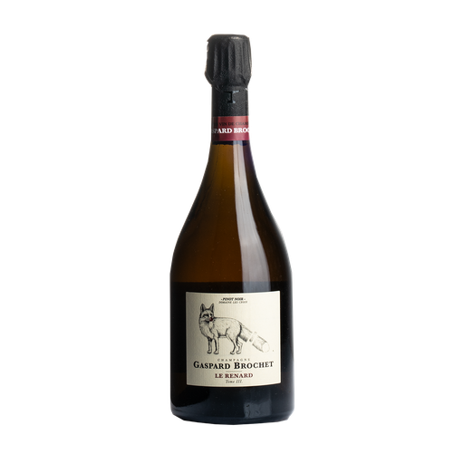 [B3130] CHAMPAGNE GASPARD BROCHET Le Renard Tome III Brut Nature Blanc de Noirs